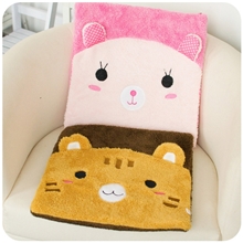 动物椅垫卡通多款动物办公室绑带坐垫