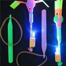 神奇直升飞机闪光弹射飞剑玩具橡皮筋飞箭飞天蘑菇义乌玩具14