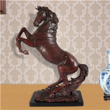 泉州厂家批发创意礼品摆件树脂工艺品马商务馈赠礼品家居摆件