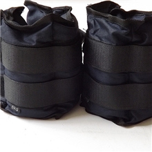 【特价7元】2kg全粘扣纯铁砂手脚两用沙袋沙绑腿