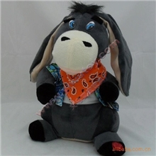 电动搞笑玩具新奇特玩具毛绒玩具电动玩具批发动耳驴玩具驴