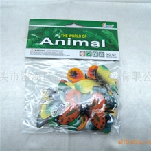 塑料儿童软胶玩具蝴蝶，软胶蝴蝶玩具，软胶蝴蝶小动物YX0121645