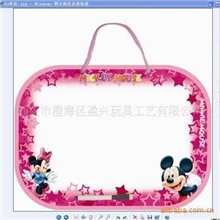 塑料玩具儿童无包边写字板