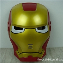 化装舞会儿童面具电影主题动漫卡通发光钢铁侠面具