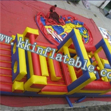 儿童充气障碍充气游戏室外大型充气玩具充气滑梯inflatables