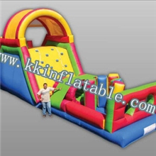 厂家供应充气组合充气障碍通关大型充气滑梯娱乐城bouncer
