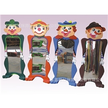 厂家直销变形儿童哈哈镜游乐园哈哈镜卡通动物镜成人镜