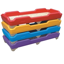 厂家直销新款幼儿园用品幼儿园塑料床幼儿床塑料床