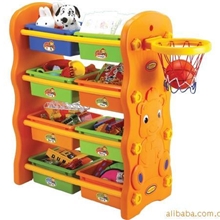 专业生产玩具架玩具收拾架卡通玩具架塑料玩具架