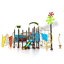 专业生产定制高品质豪华儿童游乐园设备组合滑梯OL19B