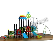 温州优秀厂家低价销售多款式高品质游艺设施组合滑梯OL08A