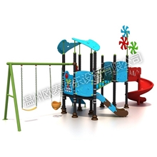 专业生产销售儿童游艺设备多款式组合滑梯OL17A质量优等