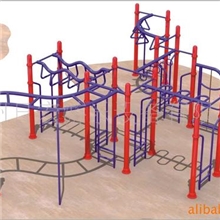 供应户外健身器材之室外健身组合