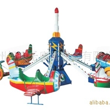 游乐园户外大型游乐设备旋转升降小飞机电动玩具战飞机