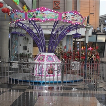 厂家直销儿童游乐设备特价销售儿童电动小型旋转飞椅8座小飞椅