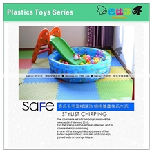 儿童室内外游乐套餐滑梯组合上下滑梯+冲气球池+300个海洋球