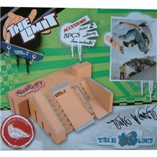 供应合金手指滑板道具组合可自己DIY拼装玩具（图）