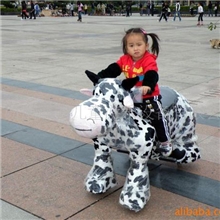 供应广场游乐产品喷漆免清洗的电动动物玩具车