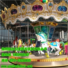 豪华转马经济适用的转马简易转马儿童乐园转马欢乐谷大摆锤