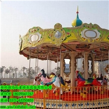 厂家直供：豪华转马旋转木马自控儿童飞机欢乐谷大摆锤