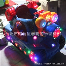 厂家直销新款儿童投币大眼激光坦克摇摆机炫彩灯光摇摇车投币摇摇