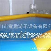 大型室外水池，充气水池，水上游泳池，儿童钓鱼池，充气游泳池