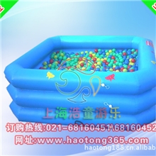 浩童厂家直销充气沙池、充气水池、海洋球池、双层水池质量保证