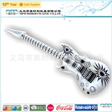 【厂家直销，质量可靠】供应充气吉他，pvc充气道具，充气玩具