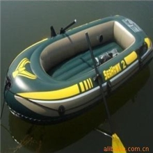 正品保证intex-68347海鹰两人划艇皮划艇钓鱼船