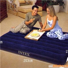 美国INTEX68765充气床垫双人加大充气床气垫床原配手泵+双枕