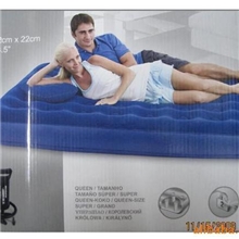 67374充气床双人加大植绒面双枕头泵充气床双人床植绒床垫