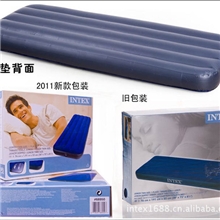 INTEX68757单人/充气床/深蓝灯心绒充气床垫