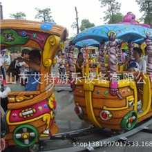 供应游乐设备轨道大火车儿童游艺设施专业优质产品中山厂家