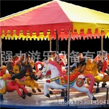 2013畅销室外游艺设施，简易转马，公园，广场儿童游乐设备