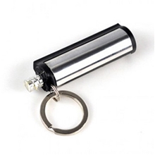 圆筒/圆形防水万次火柴迷你钥匙扣火柴擦火棒摩擦打火机