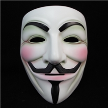供应厂家直销高档精致树脂电影主题V字仇杀队面具560g