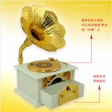 上海滩复古留声机音乐盒送女朋友，送同学，送亲人，送同事最佳