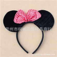 厂家供应成人儿童发饰头饰批发化妆舞会用品米老鼠头箍