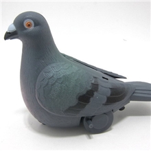 拉线鸽子带响铃拉线玩具带铃声拉线动物