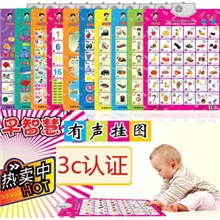 早智慧品牌益智凹凸早教语音发音有声挂图