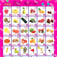 5年老厂早智慧儿童益智全检凹凸发音语音有声挂图批发