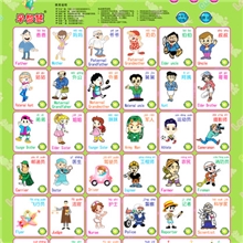 早智慧正品早教益智挂图有声挂图语音挂图发声挂图