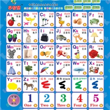 早智慧。凹凸挂图PVC环保ABS塑料有声挂图，语音挂图发声挂图批发