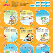 早智慧立体凹凸挂图早教益智挂图有声挂图语音挂图发声挂图