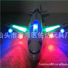 YD745灯光音乐玩具飞机空中巴士电动玩具飞机淘宝热销