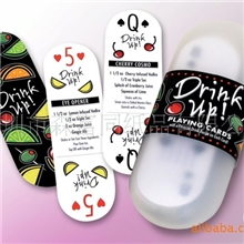 扑克牌厂家供应椭圆异形个性扑克牌.长短牌.小扑克牌