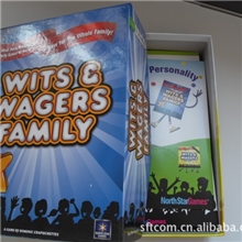 专业生产超市畅销高档玩具游戏套装.棋盘套装自动收缩包装