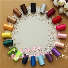 25mm双面缎带丝带厂家发饰蝴蝶结材料diy手工织带批发20色入