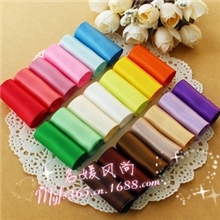 (1米价)双面38mm姚明织带绸带织带缎带手工蝴蝶结发饰辅料