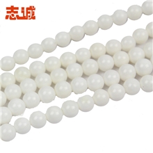 正品天然白砗磲散珠半成品4-16mm手链项链DIY饰品配件特价批发